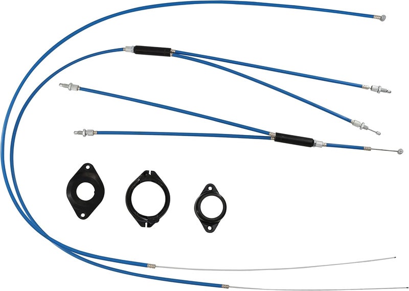 WEERAS Brake Cable and Housing, BMX Bike Bicycle Gyro Brake Cables Front and Rear (Upper and Lower) Spinner Rotor - Image 2